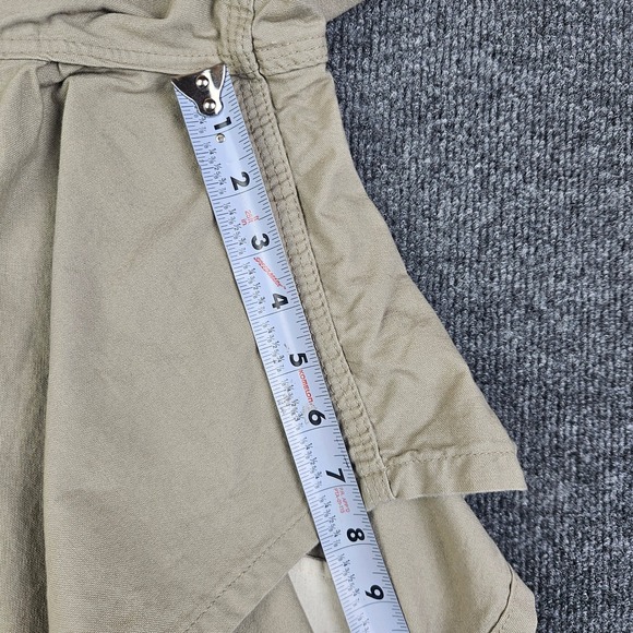 Carhartt Canvas Cell Phone Work Short Men 40 Tan B144 Loose Original Fit Utility - Picture 5 of 7